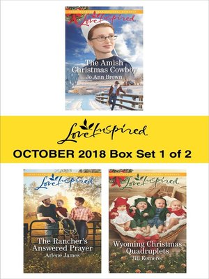 cover image of Harlequin Love Inspired October 2018--Box Set 1 of 2
